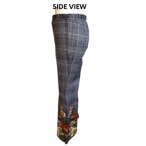SALE!!!!!! NWT Flying Tomato Houndstooth Checkered and Floral Pants - Picture 2 of 5